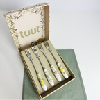 Kit 4 Talheres Limone - Garfo de Sobremesa