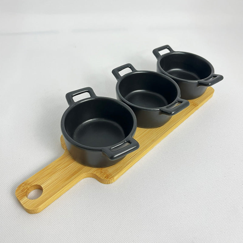 Bandeja Capri para servir com design elegante Casa Pitaya