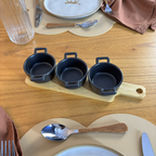 Bandeja Capri para servir com design elegante Casa Pitaya
