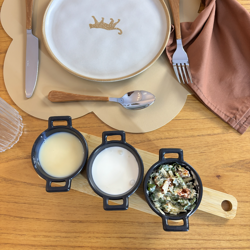 Bandeja Capri para servir com design elegante Casa Pitaya