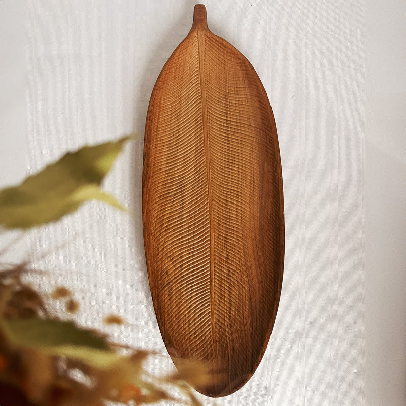 Bandeja Folha Wood Pequena