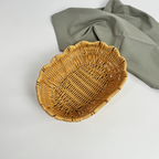 Cesta Pipa decorativa em fibra natural Casa Pitaya