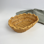 Cesta Pipa decorativa em fibra natural Casa Pitaya