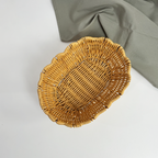 Cesta Pipa decorativa em fibra natural Casa Pitaya