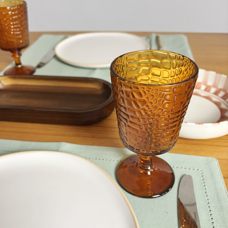 Taça Crocodile Ambar