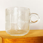 JOGO 4 CANECAS DE VIDRO FRANKFURT