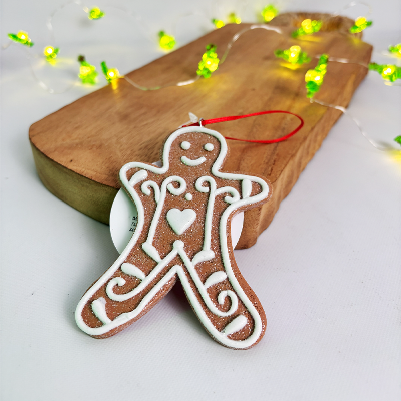 ENFEITE BONECO GINGERBREAD