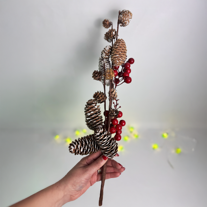 GALHO FRUTAS E PINHAS