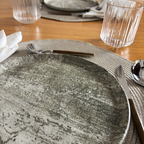 PRATO DE SOBREMESA AQUARELLE STONE