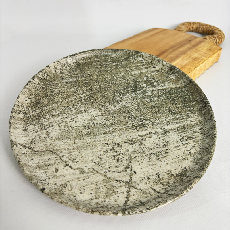 PRATO DE SOBREMESA AQUARELLE STONE