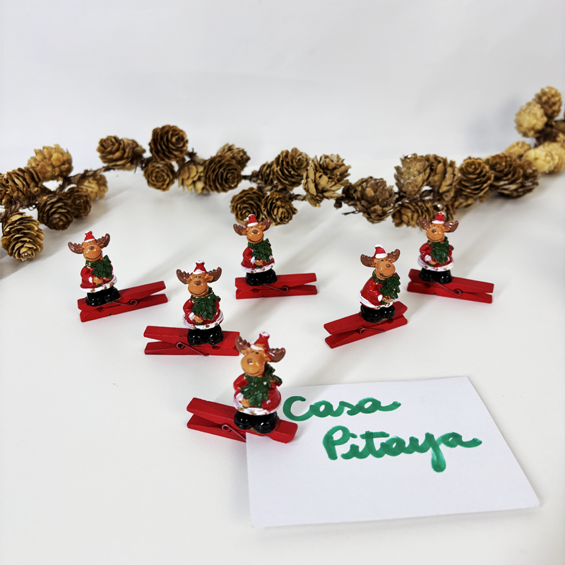 CONJUNTO DE 6 MARCADORES DE LUGAR RENA