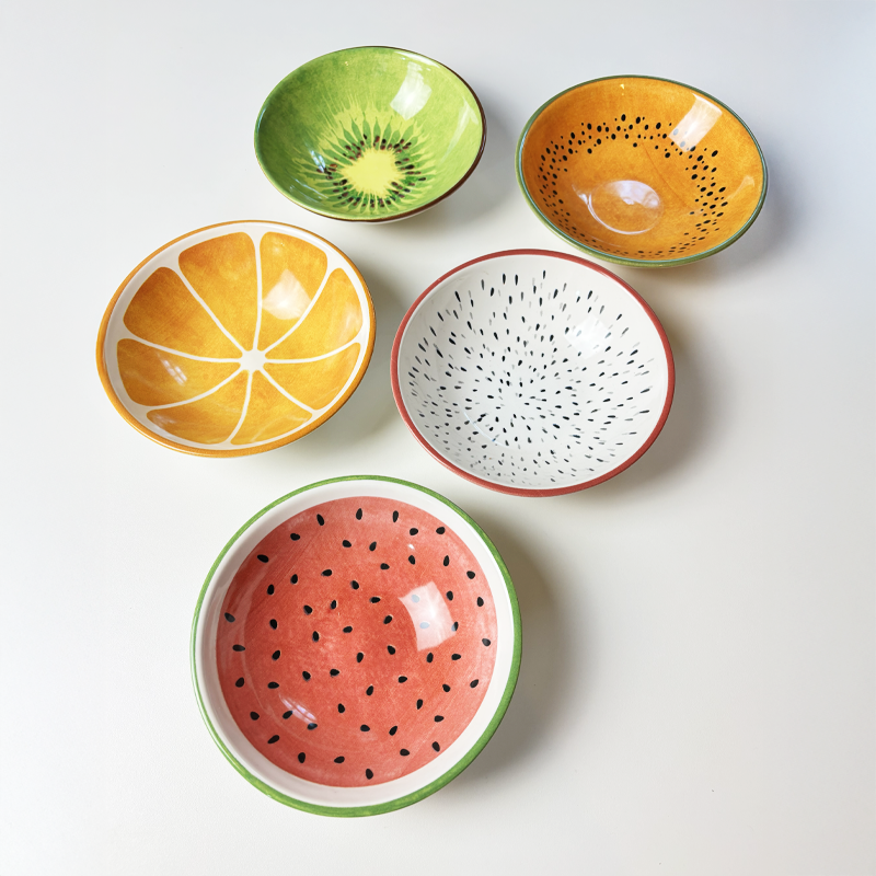 Conjunto de 5 Bowls Salada de Frutas