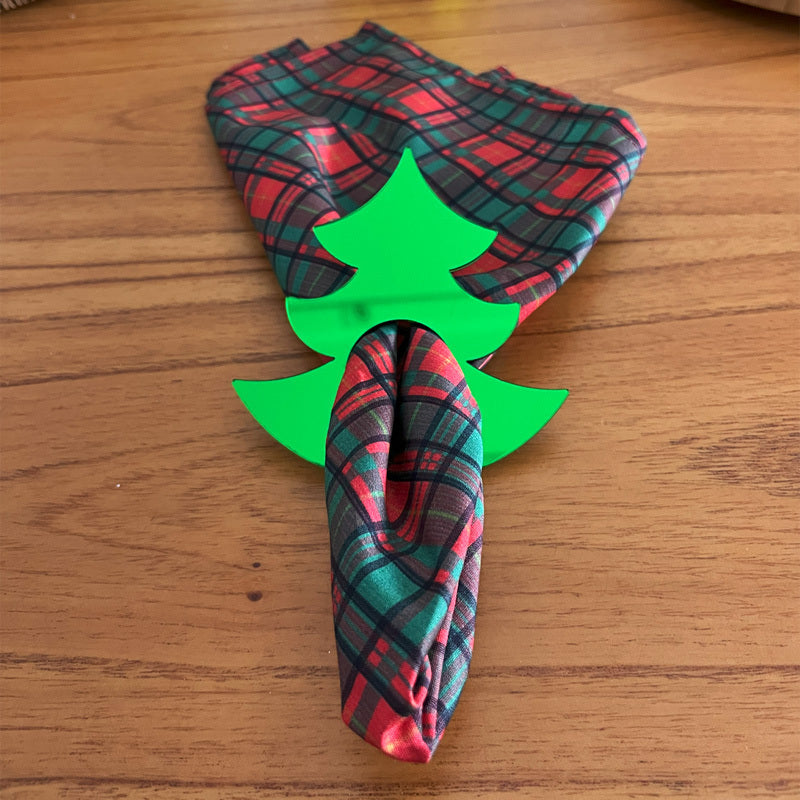 ANEL DE GUARDANAPO ARVORE DE NATAL