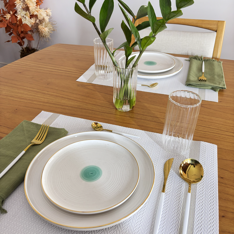 PRATO DE SOBREMESA EROS VERDE