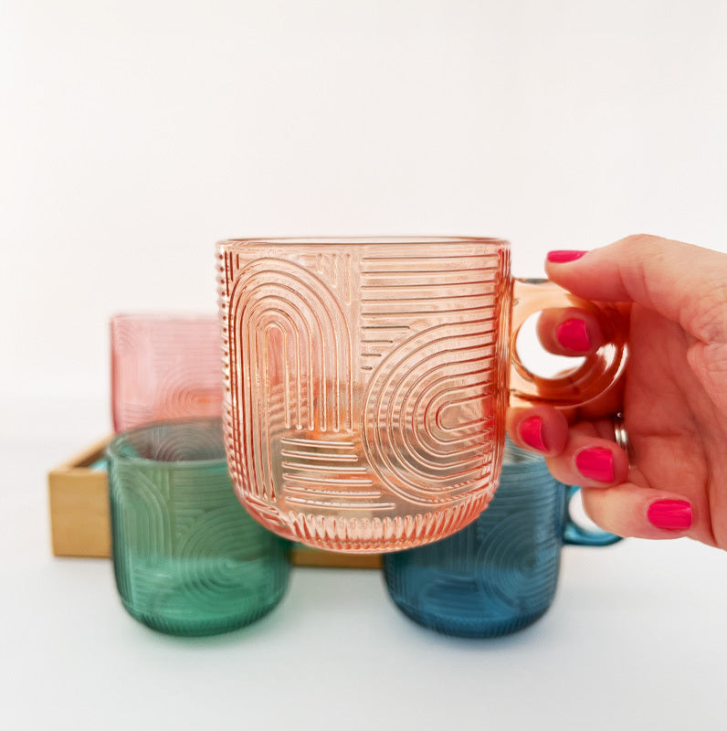 JOGO 4 CANECAS FRANKFURT COLORIDO