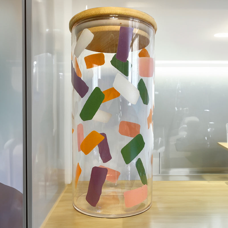 POTE HERMÉTICO CONFEITOS COLORIDOS