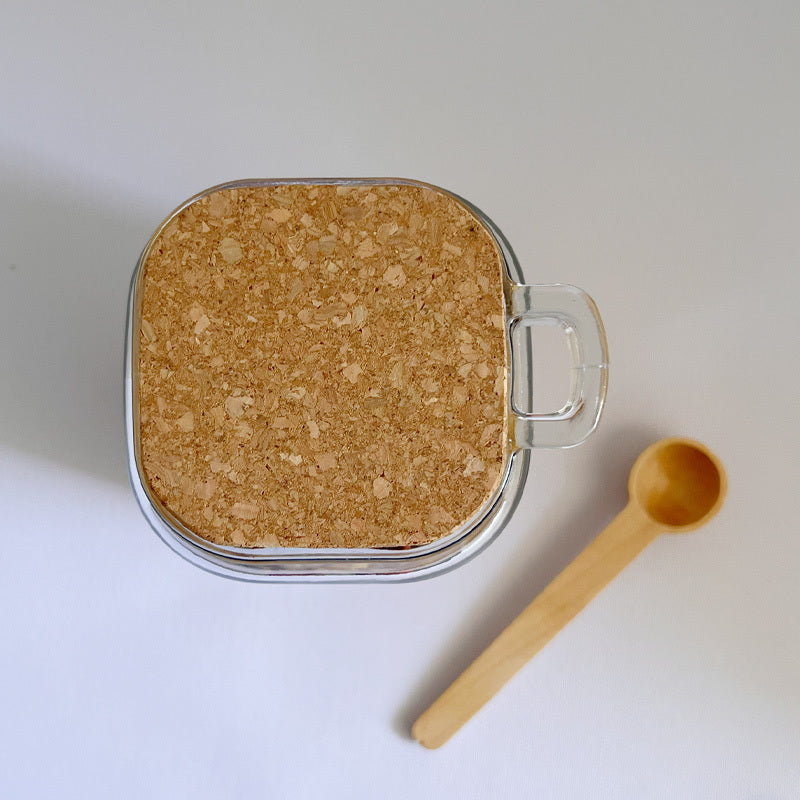 POTE QUADRADINHO COM COLHER