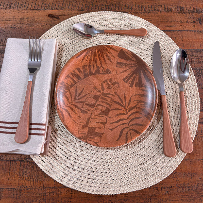 PRATO DE SOBREMESA PALM TREE