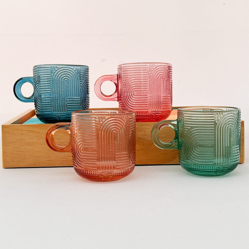 JOGO 4 XICARAS FRANKFURT COLORIDO