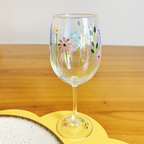 Taça Aquarela em vidro colorido Casa Pitaya