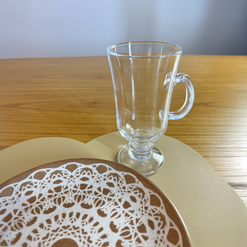 Taça Cappuccino Aconchego em vidro para café Casa Pitaya