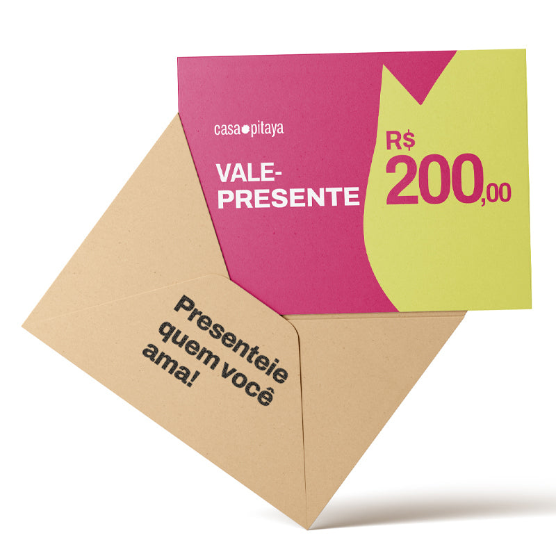Vale Presente R$200,00