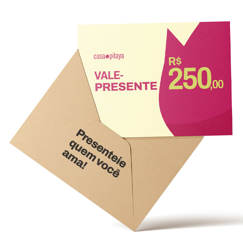 Vale Presente R$250,00