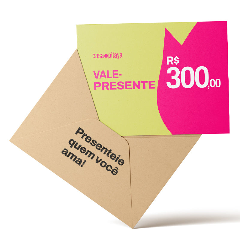 Vale Presente R$300,00