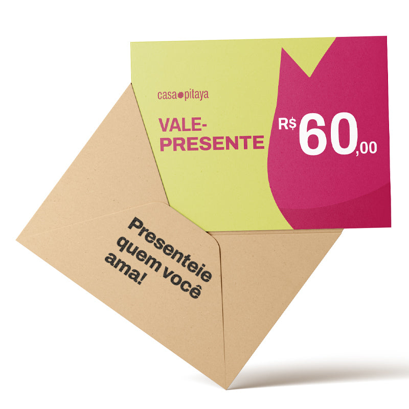 Vale Presente R$60,00