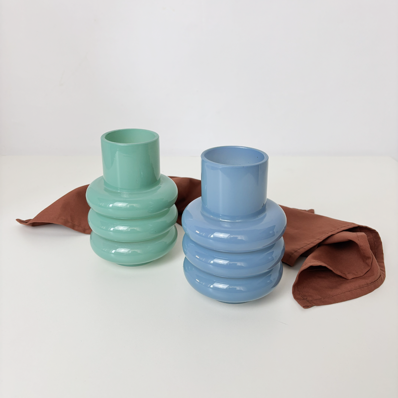Vaso Gomos decorativo em cerâmica Casa Pitaya