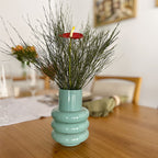 Vaso Gomos decorativo em cerâmica Casa Pitaya