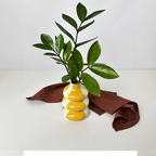 Vaso Limone decorativo temático em cerâmica Casa Pitaya